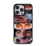 Collage of Max Verstappen F1 eyes Phone Case for iPhone 11-17 & Samsung Galaxy S24-S26