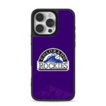 Colorado Rockies baseball logo Phone Case for iPhone 11-17 & Samsung Galaxy S24-S26