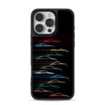 Colorful Porsche sports cars Phone Case for iPhone 11-17 & Samsung Galaxy S24-S26