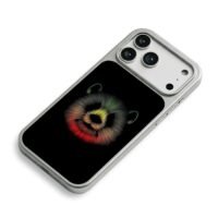 Colorful radial line art panda head Phone Case for iPhone 11-17 & Samsung Galaxy S24-S26 - Image 5