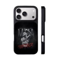 Conor McGregor MMA victory art iPhone 17 Pro Max Black Case