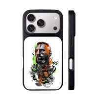 Conor McGregor split graffiti art iPhone 17 Pro Max Black Case