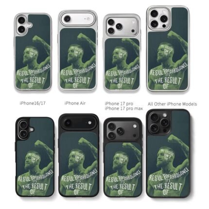 Conor McGregor success flexing Chris Brown Phone Case Black Electroplated Silver For Iphone 11 To 17
