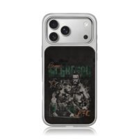 Conor McGregor UFC fight art iPhone 17 Pro Max Electroplated Silver Case1