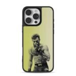 Conor McGregor UFC fighter halftone Phone Case for iPhone 11-17 & Samsung Galaxy S24-S26
