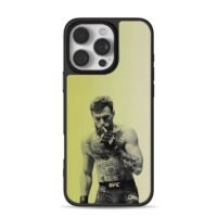 Conor McGregor UFC fighter halftone Phone Case for iPhone 11-17 & Samsung Galaxy S24-S26