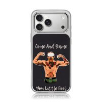Conor McGregor UFC VR fighter iPhone 17 Pro Max Electroplated Silver Case1