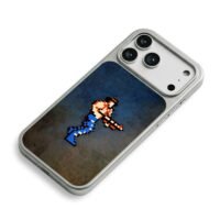 Contra pixel soldier with gun Phone Case for iPhone 11-17 & Samsung Galaxy S24-S26 - Image 5