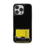 Corvette GT3R black supercar iPhone 16 Pro Max Black Case