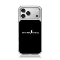 Counter Strike GO soldier logo iPhone 17 Pro Max Electroplated Silver Case1