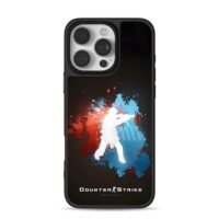 Counter Strike soldier splash Phone Case for iPhone 11-17 & Samsung Galaxy S24-S26