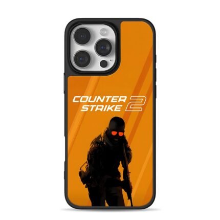 CounterStrike2 soldier orange iPhone 16 Pro Max Black Case