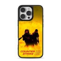 CounterStrike2 soldiers yellow iPhone 16 Pro Max Black Case