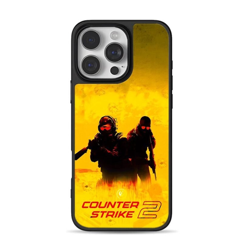 CounterStrike2 soldiers yellow iPhone 16 Pro Max Black Case