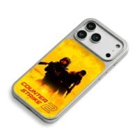 CounterStrike2 soldiers yellow iPhone 17 Pro Max Electroplated Silver Case2