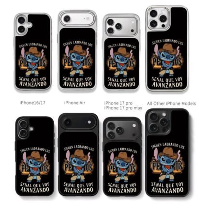 Cowboy Stitch Spanish text Chris Brown Phone Case Black Electroplated Silver For Iphone 11 To 17
