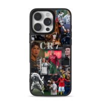 CR7 Cristiano Ronaldo collage Phone Case for iPhone 11-17 & Samsung Galaxy S24-S26