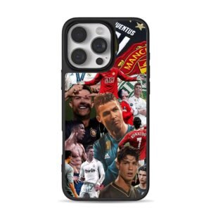 CR7 football club collage Phone Case for iPhone 11-17 & Samsung Galaxy S24-S26