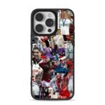 CR7 football collage spiderman Phone Case for iPhone 11-17 & Samsung Galaxy S24-S26