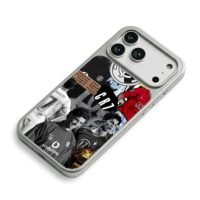CR7 Ronaldo football collage MU Juve iPhone 17 Pro Max Electroplated Silver Case2