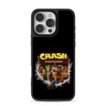Crash Bandicoot jungle art Phone Case for iPhone 11-17 & Samsung Galaxy S24-S26
