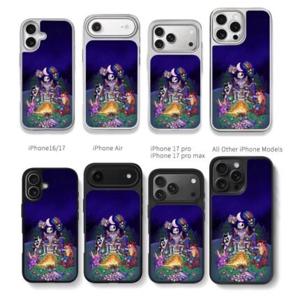 Crash Spyro Sir Dan campfire Chris Brown Phone Case Black Electroplated Silver For Iphone 11 To 17