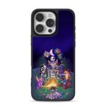 Crash Spyro Sir Dan campfire iPhone 16 Pro Max Black Case