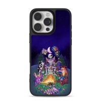 Crash Spyro Sir Dan campfire iPhone 16 Pro Max Black Case