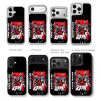 Cristiano Ronaldo CR7 art Chris Brown Phone Case Black Electroplated Silver For Iphone 11 To 17