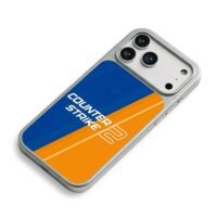 CS2 blue orange stripes Phone Case for iPhone 11-17 & Samsung Galaxy S24-S26 - Image 5