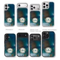 CSGO Counter Strike GO emblem Chris Brown Phone Case Black Electroplated Silver For Iphone 11 To 17