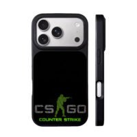 CSGO Counter Strike shooting soldier art iPhone 17 Pro Max Black Case