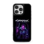Cyberpunk 2077 pixel armed man Phone Case for iPhone 11-17 & Samsung Galaxy S24-S26