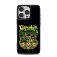 Cypress Hill skull weed art Phone Case for iPhone 11-17 & Samsung Galaxy S24-S26