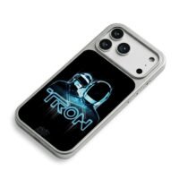 Daft Punk Tron Neon Helmet Art Phone Case for iPhone 11-17 & Samsung Galaxy S24-S26 - Image 5