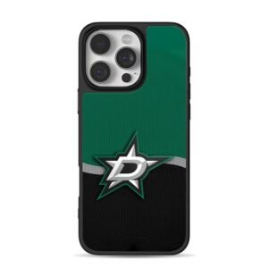 Dallas Stars team logo jersey Phone Case for iPhone 11-17 & Samsung Galaxy S24-S26