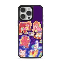 Dan Da Dan UFO Y2K stickers Phone Case for iPhone 11-17 & Samsung Galaxy S24-S26