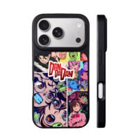 Dandadan anime collage iPhone 17 Pro Max Black Case