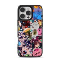 Dandadan anime lucky cat art Phone Case for iPhone 11-17 & Samsung Galaxy S24-S26