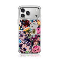 Dandadan anime lucky cat art Phone Case for iPhone 11-17 & Samsung Galaxy S24-S26 - Image 4