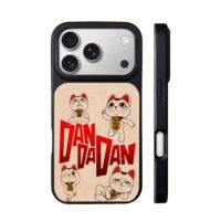 Dandadan four maneki neko cats iPhone 17 Pro Max Black Case