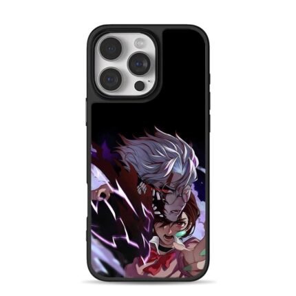 Dandadan Okarun Momo Art iPhone 16 Pro Max Black Case