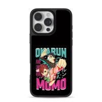 Dandadan Okarun Momo Ayase art Phone Case for iPhone 11-17 & Samsung Galaxy S24-S26