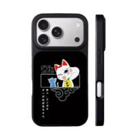 Dandadan Turbo Baba cats iPhone 17 Pro Max Black Case