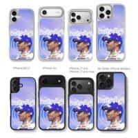 Daniel Ricciardo F1 butterfly Chris Brown Phone Case Black Electroplated Silver For Iphone 11 To 17