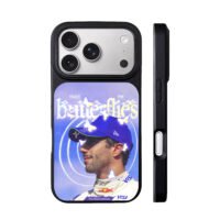 Daniel Ricciardo F1 butterfly iPhone 17 Pro Max Black Case