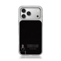 Danil molodoy Golubenko quote iPhone 17 Pro Max Electroplated Silver Case1