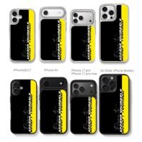 Dare To Accept Yourself Black Yellow Split Chris Brown Phone Case Black Electroplated Silver For Iphone 11 To 17