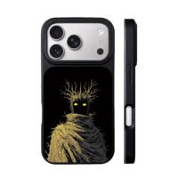 Dark branch king yellow eyes iPhone 17 Pro Max Black Case