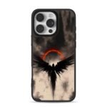 Dark fallen angel red eclipse Phone Case for iPhone 11-17 & Samsung Galaxy S24-S26